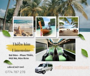 Vì sao nhiều khách chọn xe limousine đi Phan Thiết? Khám phá lý do limousine được ưa chuộng: ghế ngồi rộng rãi, đón trả tiện lợi, đi nhanh, sạch sẽ, riêng tư